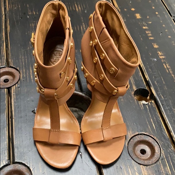 Tory Burch Embellished Strap Boot T Sandal - Picture 4 of 12